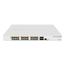 Mikrotik CRS328-24P-4S+RM Switch Gestionado L2/L3 con 24 Puertos Gigabit PoE y 4 SFP+ para Rack 1U Precio: 458.59. SKU: S5601681