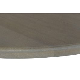 DKD Home Decor Mesa Centro Moderno Negro Marron 90 x 61 x 118 cm Metal MDF Marmol