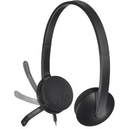 LOGITECH AURICULARES CON MICROFONO HEADSET H340 USB