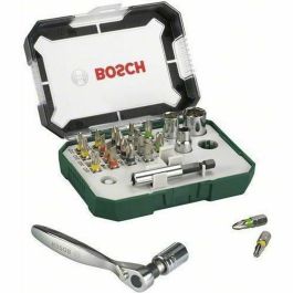 Bosch 26 piezas Juego de Tornillos con Trinquete, Puntas Destornillador Color Magnético Precio: 30.89000046. SKU: B1EPHGCPAM