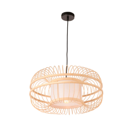 Lámpara Colgante "Burgas" [SKD-P80041] Estilo Natural/Mediterráneo/Boho-Chic Bambú