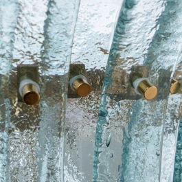 Lámpara Techo Verde Cristal Iluminación 70 X 70 X 56 cm