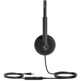 Yealink UH34 Lite Dual Teams Auriculares Binaurales con Micrófono USB-C/A y Cancelación de Ruido para Oficina