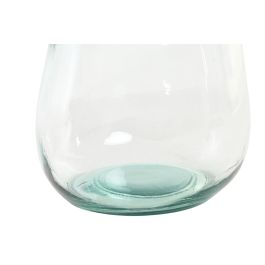 DKD Home Decor Jarrón Urban Orgánico de Cristal Reciclado Transparente para Decoración del Hogar - 51 cm de Alto y 10 Litros de Capacidad DKD Home Decor Jarrón Urban Orgánico de Cristal Reciclado Transparente para Decoración del Hogar - 51 cm de Alto y 10 Litros de Capacidad
