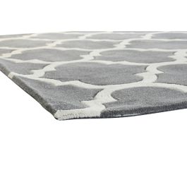 Alfombra Arabe DKD Home Decor Gris Crema 230 x 2 x 160 cm Alfombra Arabe DKD Home Decor Gris Crema 230 x 2 x 160 cm
