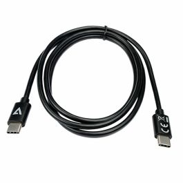 Cable USB-C V7 V7USB2C-1M Negro 1 m (1 unidad) Cable USB-C V7 V7USB2C-1M Negro 1 m (1 unidad)