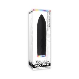 Mini Vibrador Evolved On the Spot Negro