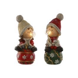 DKD Home Decor Figura Navidad Tradicional Magnesia LED Verde Rojo Blanco 51x23x20.5 cm Funciona con 3 Pilas AAA 2 Unidades Precio: 73.50000042. SKU: B188T3K3DC