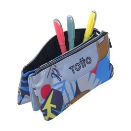Totto Estuche Escolar 3 Compartimentos Tablero AC52ECO012-2416Z-6YB