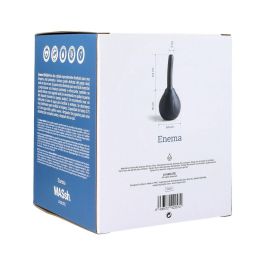 Lavativa Con Tapón Anal Expandible Virgite Negro 275 ml