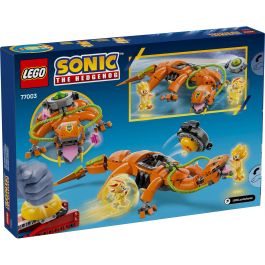 LEGO 77003 Set Construcción Sonic The Hedgehog Super Shadow Vs Biolizard, Esfera Velocidad, Minifiguras Super Sonic +9 Años