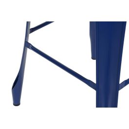 DKD Home Decor Taburete Loft Azul 48 x 113 x 44 cm (2 Unidades)
