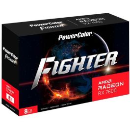 PowerColor RX 7600 8G-F Radeon Fighter 8GB GDDR6 AMD FreeSync PCI Express 4.0 Gaming