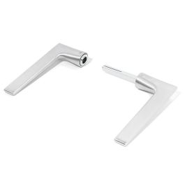 Manilla Sin Roseta Modelo Lieve Ø25 Acabados Cromo Satinado, Negro Mate, Blanco Mate Acabado Blanco Nuda Manilla Sin Roseta Modelo Lieve Ø25 Acabados Cromo Satinado, Negro Mate, Blanco Mate Acabado Blanco Nuda