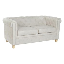 Sofa Vintage DKD Home Decor Blanco Natural 80 x 70 x 151 cm Precio: 468.50000043. SKU: S3044069