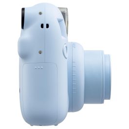 Fujifilm Instax Mini 12 Cámara Instantánea Azul Pastel con Prioridad Apertura AE y Espejo para Selfies - 86x54 mm