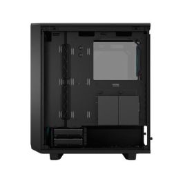 Fractal Design Meshify 2 Compact Lite Negro - Torre PC ATX, micro ATX, Mini-ITX, 3x120mm Ventiladores, Vidrio Templado, FD-C-MEL2C-05 Fractal Design Meshify 2 Compact Lite Negro - Torre PC ATX, micro ATX, Mini-ITX, 3x120mm Ventiladores, Vidrio Templado, FD-C-MEL2C-05