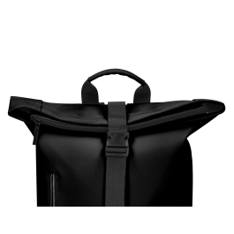 Antartik Mochila Roll Pack Waterproof Enrollable Negro, Gran Capacidad, Impermeable, 480x130x280 mm