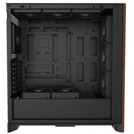 Thermaltake Caja Midi Tower S370 WS Negra para PC, ATX, EATX, Micro-ATX, Mini-ITX, Vidrio Templado, Ideal para Gaming