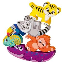 Ravensburger RAV12034017 Puzzle sensorial y magnético de madera PLAY+ En la jungla - A partir de 1 año - Versión francesa
