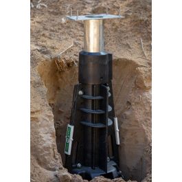 Next Green GP108 Base para punto de recarga Ø108 mm, fácil montaje, plástico reciclado