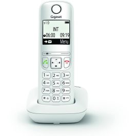 Gigaset A690 Teléfono Inalámbrico Analógico Blanco con Altavoz e Identificador de Llamadas, hasta 100 Contactos