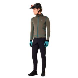 Chaqueta Deportiva Oakley Canopy Full Zip Oliva Ciclismo 13-14 Años