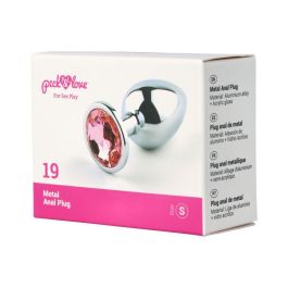 Plug Anal Pick&Love Nº 19 Plateado (7,6 cm)