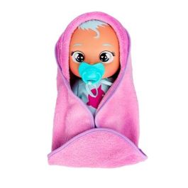 Imc Toys Bebé Llorón Hora del Baño Muñeco Dana o Zoe 30 cm - Balbucea y llora al mojarse, con 2 accesorios y pilas incluidas - Modelos Surtidos