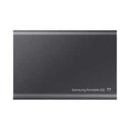 Samsung Disco Duro Externo SSD 2TB T7 NVMe USB-C 3.2 Gen 2, Gris, Lectura 1050MB/s, Escritura 1000MB/s Samsung Disco Duro Externo SSD 2TB T7 NVMe USB-C 3.2 Gen 2, Gris, Lectura 1050MB/s, Escritura 1000MB/s