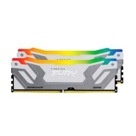 Kingston KF584CU40RWAK2-48 Memoria RAM 48GB (2x24GB) DDR5 8400MT/s CL40 Fury Renegade RGB White XMP para PC