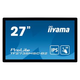 IIYAMA TF2738MSC-B2 68.6cm (27") Full HD 1920x1080 LED IPS 5ms 16:9 Pantalla Táctil Multi-Toque 10Ptos HDMI+DVI+DP Negro