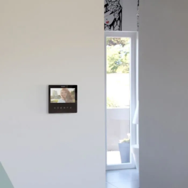 Chacon CHA5411478348641 Videoteléfono 2 timbres Pantalla 7 Pulgadas Ultra Delgado Negro