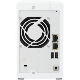 Qnap TS-216G NAS 2 Bahías 3.5"/2.5" 2.5GbE con 4GB RAM NPU IA | Servidor Almacenamiento Torre Hogar/Oficina hasta 39TB