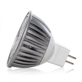 Bombilla LED GU5,3 6W 515Lm 3000ºK 40.000H [CA-MR16-9W-WW] Reemplaza Halógenos Bi-in, Ahorro Energía 90%