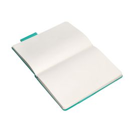 Cuaderno Con Gomilla Antartik Notes Tapa Dura A5 Hojas Lisas Turquesa 100 Hojas 80 gr Fsc