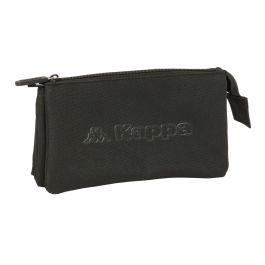 Safta Estuche Escolar Portatodo Triple con Tres Cremalleras Kappa Basics, Organizador de Material Escolar 120x220x30 mm Safta Estuche Escolar Portatodo Triple con Tres Cremalleras Kappa Basics, Organizador de Material Escolar 120x220x30 mm