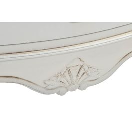 DKD Home Decor Versalles3 Buffet Tradicional Blanco Marron Claro 6 Cajones 2 Puertas 118x45x90 cm