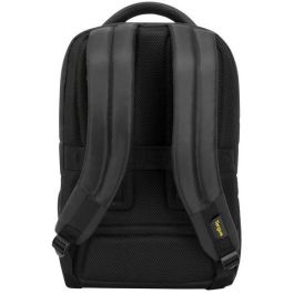 Targus Citygear Mochila para Portátil hasta 17.3 pulgadas, Resistente, Protección Dome, Compartimentos Tablet, Ergonómica, Negra