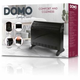 Domo DO7350CH Convector Turbo 2000W Negro 52,5x38,8x19,5 cm