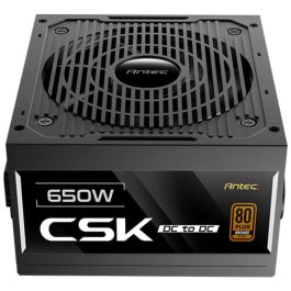 Antec CSK650DC EC Fuente de Alimentación 650W 80 PLUS Bronze ATX Negro Precio: 75.49999974. SKU: B18XCNDRVA