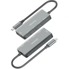 Hub USB Aisens A109-0945 Gris 100 W