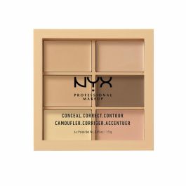 Nyx Professional Make Up Paleta Conceal Correct Contour #light 6x1,5g - Corrector Maquillaje Profesional Multitono para Imperfecciones y Contorno Precio: 14.49999991. SKU: B1566QMZFQ