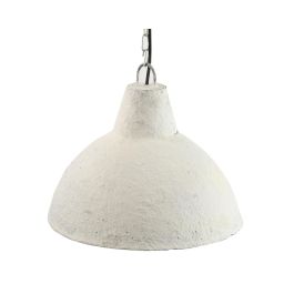 DKD Home Decor Lámpara de Techo Urban Blanco Papel Mache Hierro 33 x 33 x 26 cm Precio: 63.50000019. SKU: B12ZDTEWEM