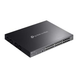 TP-Link Omada SX3832MPP switch Gestionado L2+ 10G Ethernet (100/1000/10000) Energía sobre Ethernet (PoE) DIN rail Negro TP-Link Omada SX3832MPP switch Gestionado L2+ 10G Ethernet (100/1000/10000) Energía sobre Ethernet (PoE) DIN rail Negro