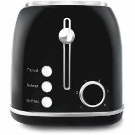 SWEISS GRV9 Tostadora Vintage 2 ranuras, 1500 W, Negra
