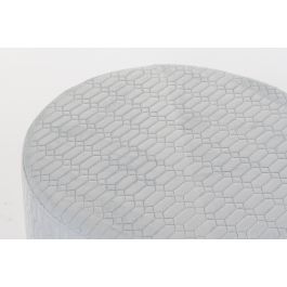 DKD Home Decor Reposapies Puff Sixties Azul Celeste de MDF y Poliéster, 55 cm Ancho x 55 cm Fondo x 35 cm Alto DKD Home Decor Reposapies Puff Sixties Azul Celeste de MDF y Poliéster, 55 cm Ancho x 55 cm Fondo x 35 cm Alto