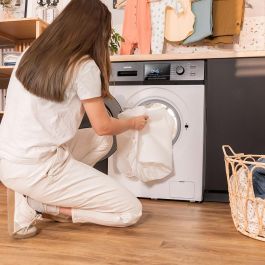 Protector de Cuna Cecotec Flow ProtectBaby 60 x 120 cm Blanco