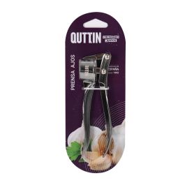 Quttin Prensa de Ajos en Aleación de Zinc, 22.3 cm x 8.4 cm x 3.4 cm (12 Unidades)