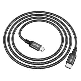 AVANT CONNECT Cable C a C Tipo C PD 60W 3A 1m Trenzado, Carga Rápida, Force Edition